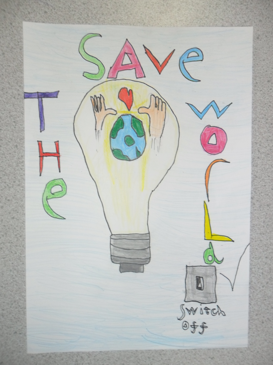 5 Ace save energy M sticker poster|save earth|save nature|globar  warming|size:12x18 inch|multicolor : Amazon.in: Home & Kitchen